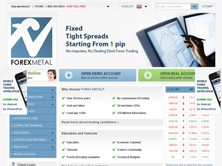 Forex-Metal Forex Broker